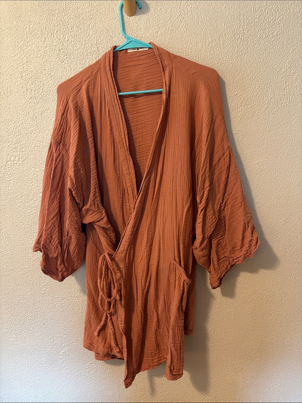 Kardes wrap top Oddbird